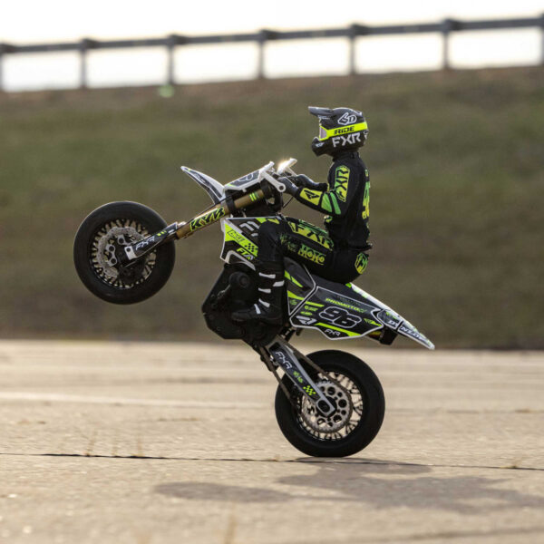 1-4 Promoto-SM FXR Supermoto Motorcycle RTR Basic White