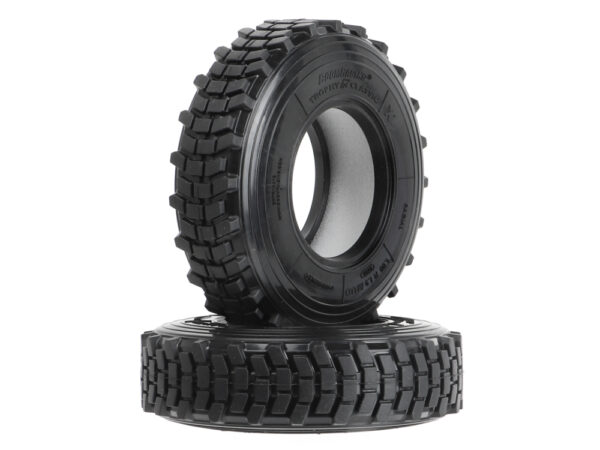 1.9" Trophy Classic Scale Crawler Tire Gekko Compound 3.82"x1.0" (97x26mm) (2)