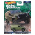 HOT WHEELS PREMIUM - 1/64 - LAND ROVER DEFENDER 100 - GREEN - HKD26
