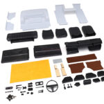 Team Raffee Co. 1/10 Full Package Interior Kit (w/ Rear Bench) for Rover Gen 1 SUV 313mm Hard Body