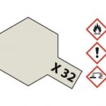 X-32 Titanium Silver Gloss 10ml