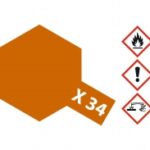 X-34 Metallic Brown Gloss 10ml