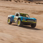 1-16 MOJAVE GROM 4X4 RTR Brushed Desert Truck (Battery & Charger Included) Blue-White - Image 10