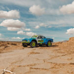 1-16 MOJAVE GROM 4X4 RTR Brushed Desert Truck (Battery & Charger Included) Blue-White - Image 11