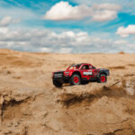 1-16 MOJAVE GROM 4X4 RTR Brushed Desert Truck (Battery & Charger Included) Red-Black - Image 11