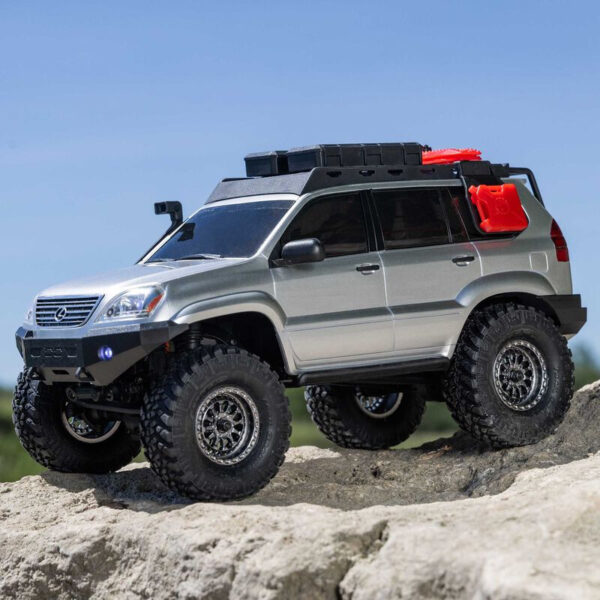 1/24 SCX24 Lexus GX 470 4X4 Rock Crawler RTR Silver