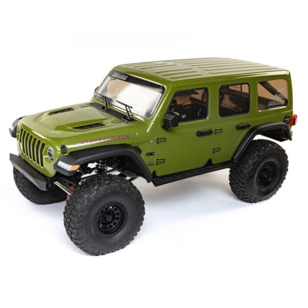 1-6 SCX6 Jeep JLU Wrangler 4X4 RTR Brushed Rock Crawler Green
