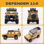 1/10 Land Rover Defender 110 FCX10 Scaler ARTR kit (RS) - Yellow - Image 7