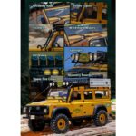 1/10 Land Rover Defender 110 FCX10 Scaler ARTR kit (RS) - Yellow - Image 9