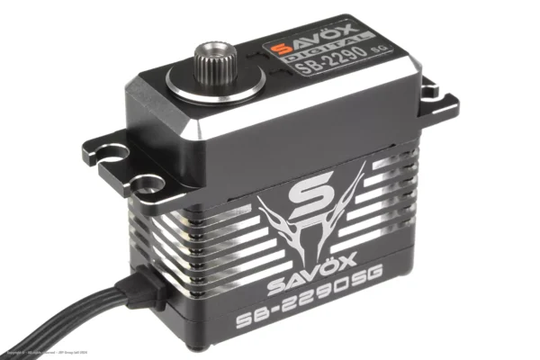 Savox SB-2290SG - Digital - High Voltage - Brushless Motor - Steel Gear