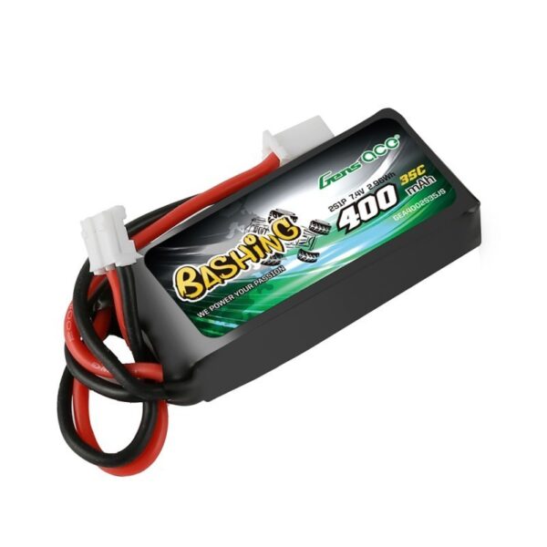 GENS ACE 400 mAh 7,4V 35C 2S1P WITH JST PLUG BASHING SERIES