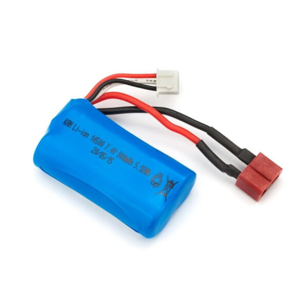 Battery Pack (Li-ion 7.4V, 800mAH), W/T-Plug