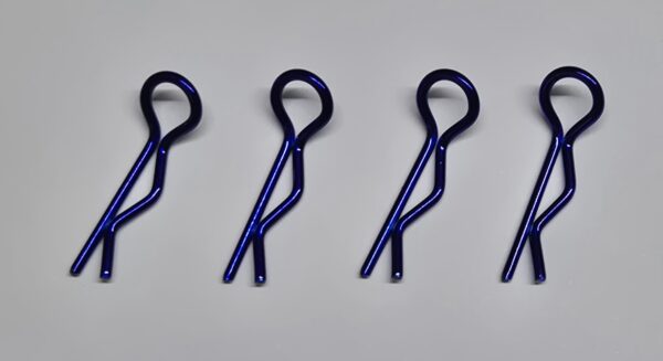 Clips Carroçaria Azuis (4 Unid.)
