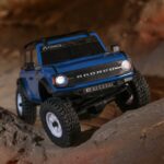 1-30 SCX30 Ford Bronco 4X4 RTR Brushed Rock Crawler (Battery & Charger Included) Blue
