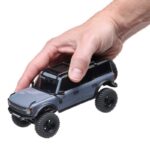 1-30 SCX30 Ford Bronco 4X4 RTR Brushed Rock Crawler (Battery & Charger Included) Blue - Image 26