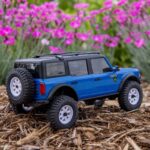 1-30 SCX30 Ford Bronco 4X4 RTR Brushed Rock Crawler (Battery & Charger Included) Blue - Image 5