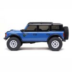 1-30 SCX30 Ford Bronco 4X4 RTR Brushed Rock Crawler (Battery & Charger Included) Blue - Image 6