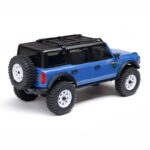 1-30 SCX30 Ford Bronco 4X4 RTR Brushed Rock Crawler (Battery & Charger Included) Blue - Image 8