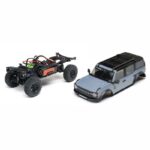 1-30 SCX30 Ford Bronco 4X4 RTR Brushed Rock Crawler (Battery & Charger Included) Gray - Image 12