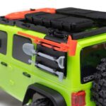 1-30 SCX30 Jeep Wrangler JLU 4X4 RTR Brushed Rock Crawler (Battery & Charger Included) Green - Image 20