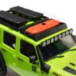 1-30 SCX30 Jeep Wrangler JLU 4X4 RTR Brushed Rock Crawler (Battery & Charger Included) Green - Image 21