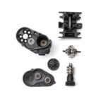 1-30 SCX30 Jeep Wrangler JLU 4X4 RTR Brushed Rock Crawler (Battery & Charger Included) Green - Image 27