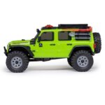 1-30 SCX30 Jeep Wrangler JLU 4X4 RTR Brushed Rock Crawler (Battery & Charger Included) Green - Image 8