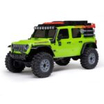 1-30 SCX30 Jeep Wrangler JLU 4X4 RTR Brushed Rock Crawler (Battery & Charger Included) Green - Image 9