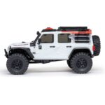 1-30 SCX30 Jeep Wrangler JLU 4X4 RTR Brushed Rock Crawler (Battery & Charger Included) White - Image 6