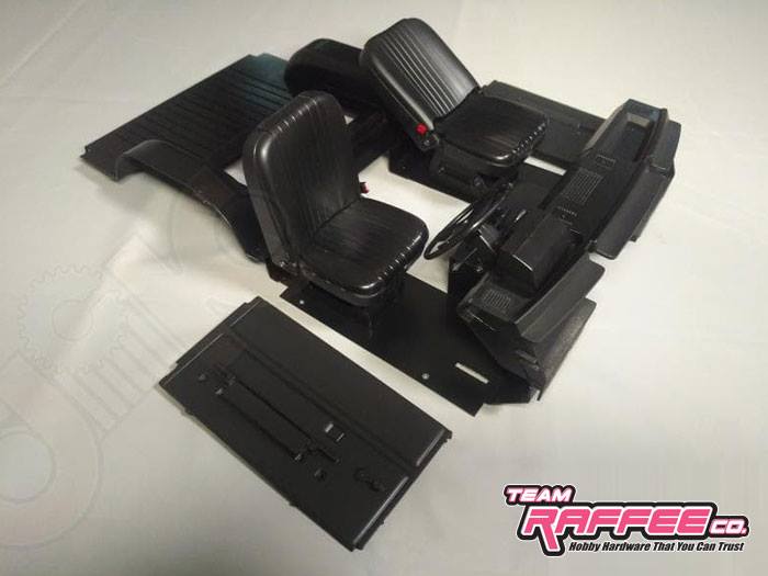 TRC_interior_Rover_Cherokee_5 Team Raffee Co. 1/10 Interior for TRC/302457 Rover Gen 1 SUV 3-Door 313mm Hard Body - Image 3