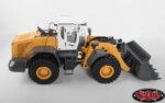 1/14 Scale Earth Mover 870K Hydraulic Wheel Loader (Yellow and White) - Image 2