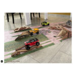 Carpet circuit of 200x100cm for 1/24 RC Crawler park circuit - Image 6