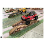 Carpet circuit of 200x100cm for 1/24 RC Crawler park circuit - Image 8