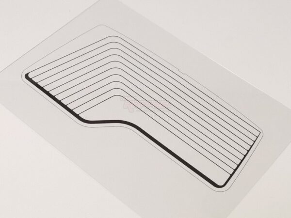 Team Raffee Co. Upgrade Rear Window with Heating Wire Pattern for TRC/302836 Discovery Body
