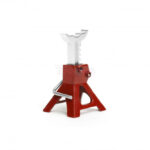 Team Raffee Co. Scale Aluminum Adjustable Jack Stand for 1/24 RC (2) Red
