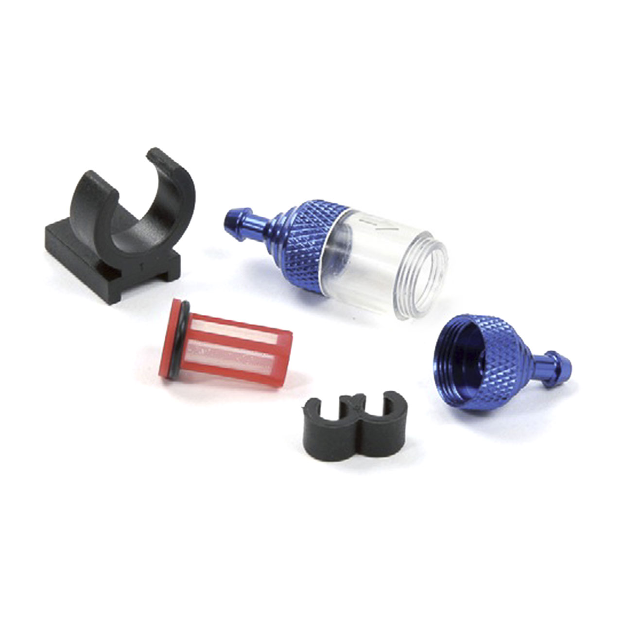 treibstoffilter-transparent-blau-r07122b-pic2_0018 Fuel Filter Transparent Rebuildable Blue - Image 2