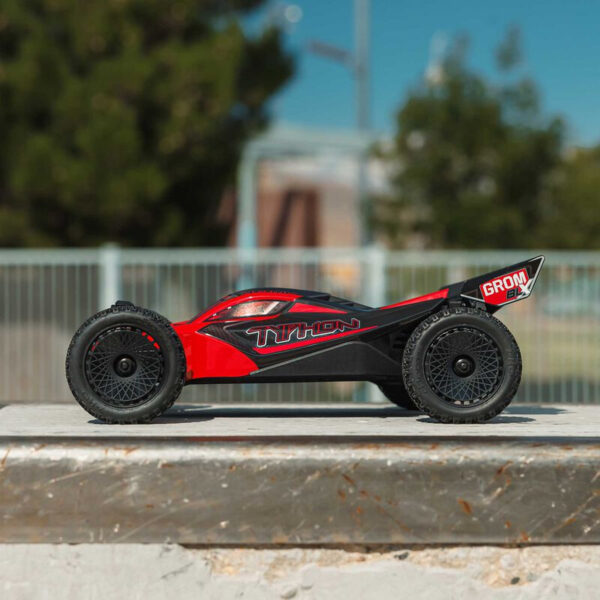 TYPHON GROM 223S BLX Brushless 4X4 Small Scale Buggy RTR with Battery & Charger Red