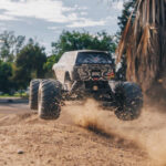 1-10 GORGON 2WD RTA Kit Brushed Monster Truck (Battery & Charger Included) Gun Metal - Image 4