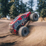 1-10 GORGON 2WD RTR Brushed Monster Truck (Battery & Charger Included) Red - Image 2