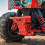 1-10 GORGON 2WD RTR Brushed Monster Truck (Battery & Charger Included) Red - Image 17