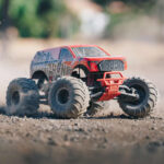 1-10 GORGON 2WD RTR Brushed Monster Truck (Battery & Charger Included) Red - Image 3