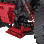 1-10 GORGON 2WD RTR Brushed Monster Truck (Battery & Charger Included) Red - Image 21