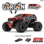 1-10 GORGON 2WD RTR Brushed Monster Truck (Battery & Charger Included) Red - Image 25