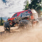 1-10 GORGON 2WD RTR Brushed Monster Truck (Battery & Charger Included) Red - Image 6