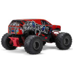 1-10 GORGON 2WD RTR Brushed Monster Truck (Battery & Charger Included) Red - Image 8