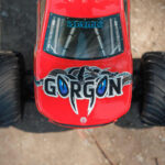 1-10 GORGON 2WD RTR Brushed Monster Truck (Battery & Charger Included) Red - Image 10