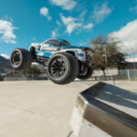 1-10 GRANITE MEGA 665 4X4 RTR Brushed Monster Truck Blue - Image 6