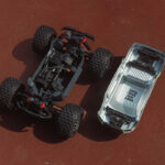 1-10 GRANITE MEGA 665 4X4 RTR Brushed Monster Truck Blue - Image 8