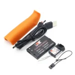 Comando GT3C de 3 canais com receptor GR3E (3 canais AFHDS) LCD + bateria Flysky - Image 2