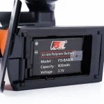 Comando GT3C de 3 canais com receptor GR3E (3 canais AFHDS) LCD + bateria Flysky - Image 5